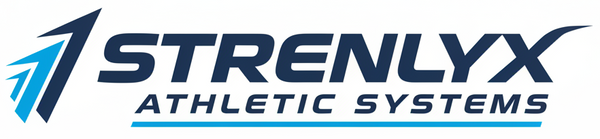 Create a unique logo, white background for Strenlyx Athletic Systems